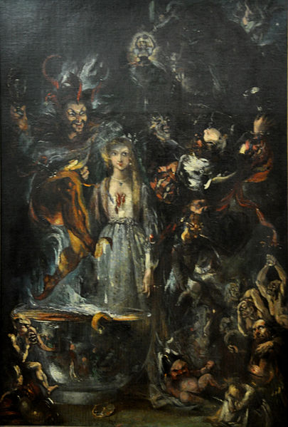 Cornelis Holsteyn Fantasy based on Goethe's Faust